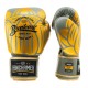 Boxerské rukavice Buakaw Lotus šedé/zlaté