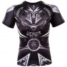 Rashguard Venum Gladiator 3.0 černá, bílá krátký rukáv S