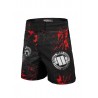 Pitbull West Coast pánské grappling shorts Blood Dog 3 černé