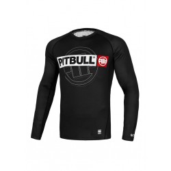 Pitbull_West_Coast_pánský_rashguard_Hilltop_Sports_2_dlouhý_rukáv_černý