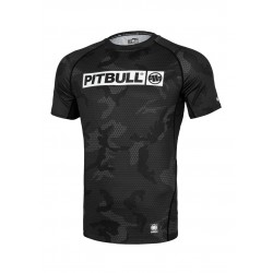 Pitbull_West_Coast_pánský_rashguard_Net_Camo_Hilltop_2_All_Black_Camo