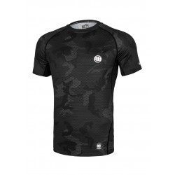 Pitbull_West_Coast_pánský_rashguard_Net_Camo_2_All_Black_Camo