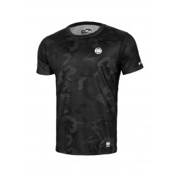 Pitbull_West_Coast_pánský_rashguard_Performance_Mesh_Net_Camo_all_black_camo